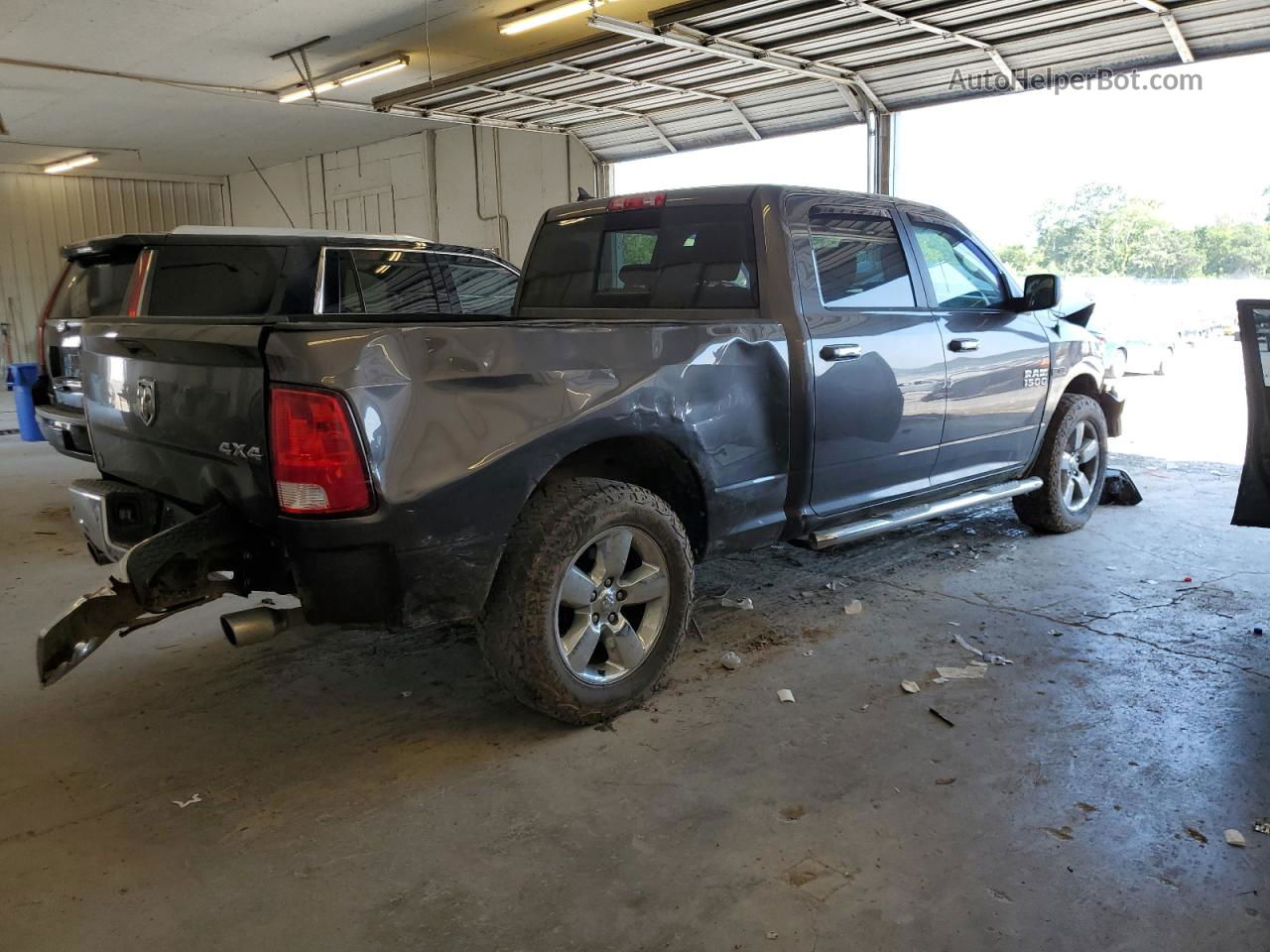 2015 Ram 1500 Slt Gray vin: 1C6RR7TM4FS603753