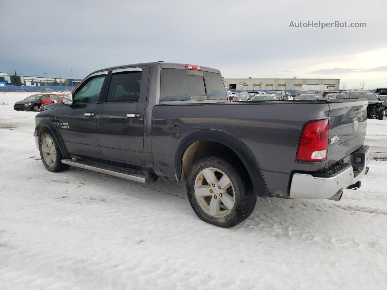 2014 Ram 1500 Slt Серый vin: 1C6RR7TM5ES272633