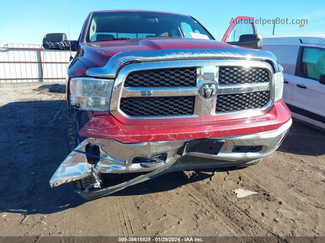 2014 Ram 1500 Slt Бордовый vin: 1C6RR7TM7ES291829