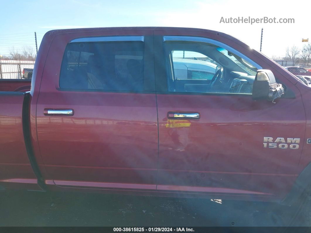 2014 Ram 1500 Slt Бордовый vin: 1C6RR7TM7ES291829