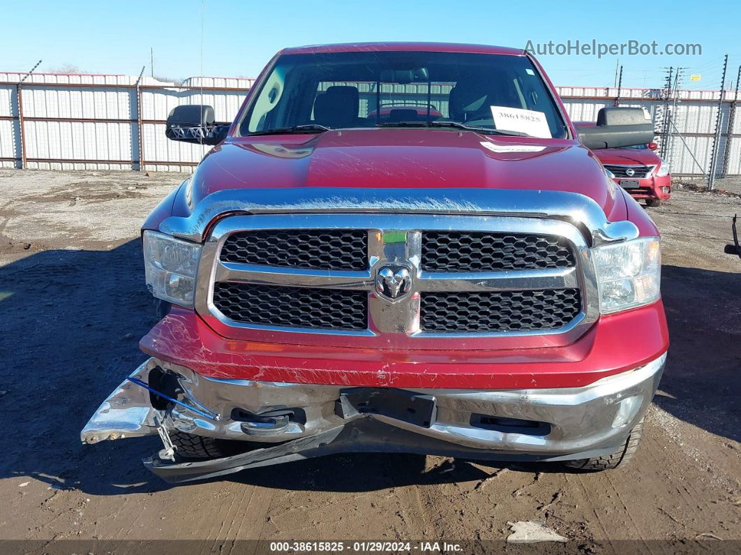 2014 Ram 1500 Slt Бордовый vin: 1C6RR7TM7ES291829