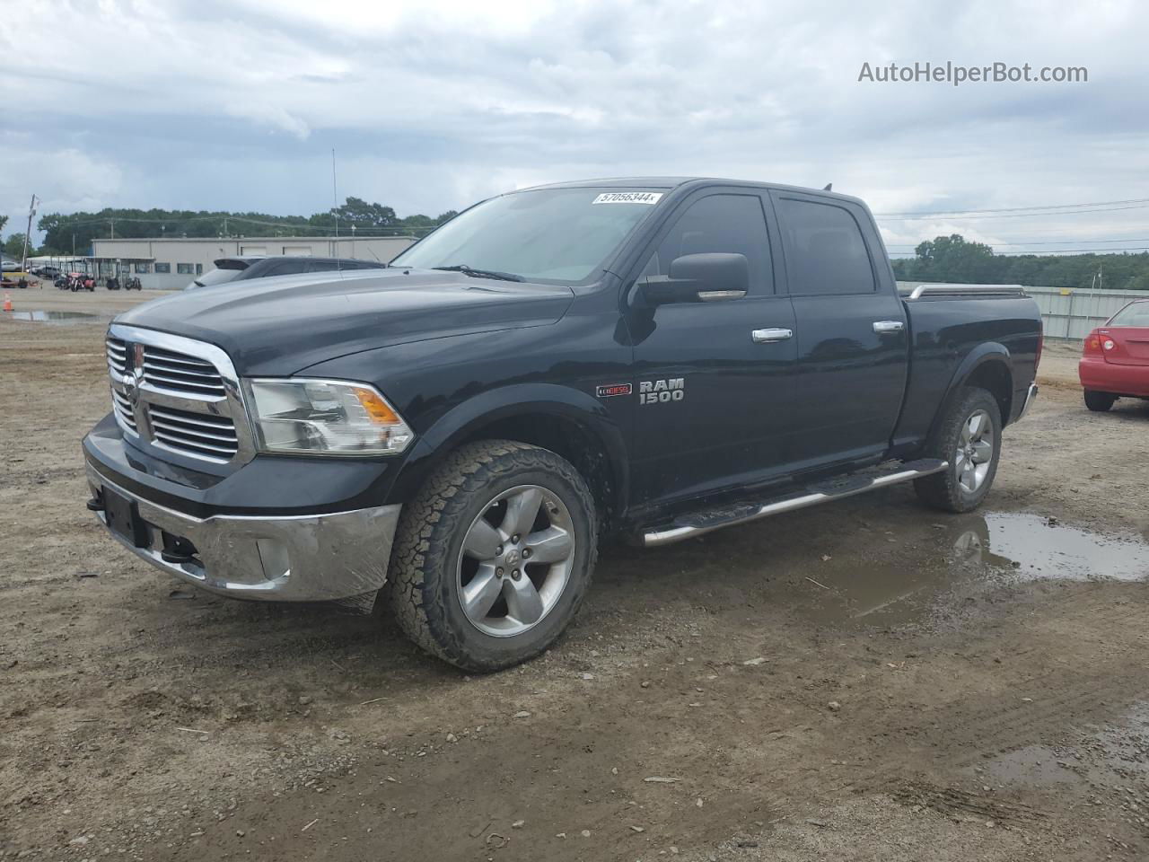 2015 Ram 1500 Slt Черный vin: 1C6RR7TM7FS580906