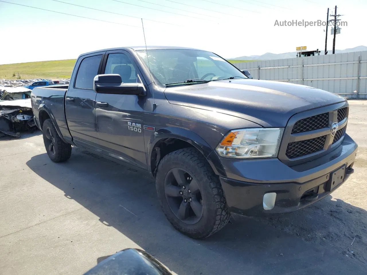 2015 Ram 1500 Slt Угольный vin: 1C6RR7TM9FS531724