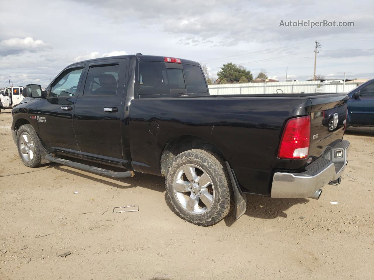 2015 Ram 1500 Slt Black vin: 1C6RR7TM9FS537913