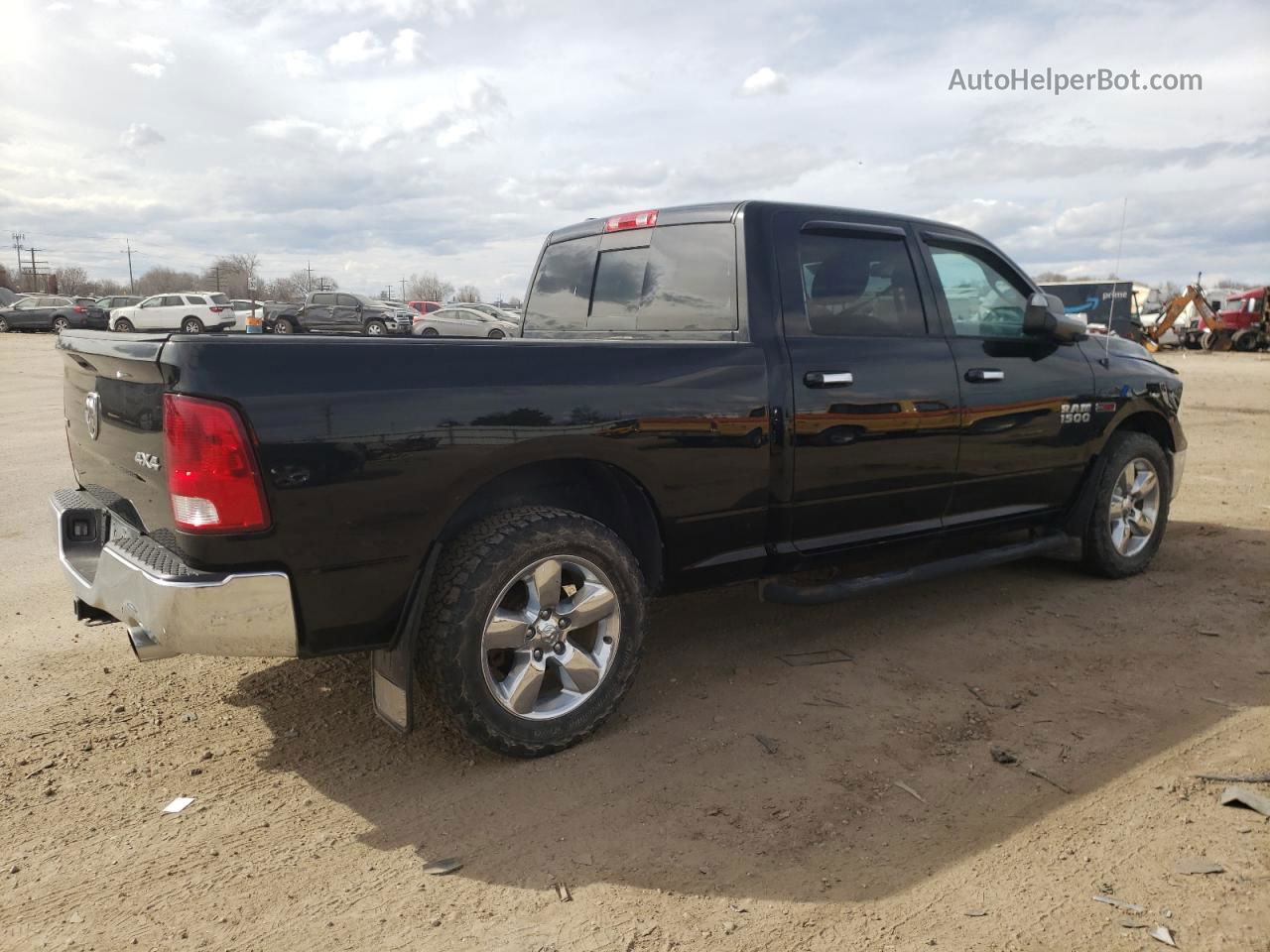 2015 Ram 1500 Slt Black vin: 1C6RR7TM9FS537913