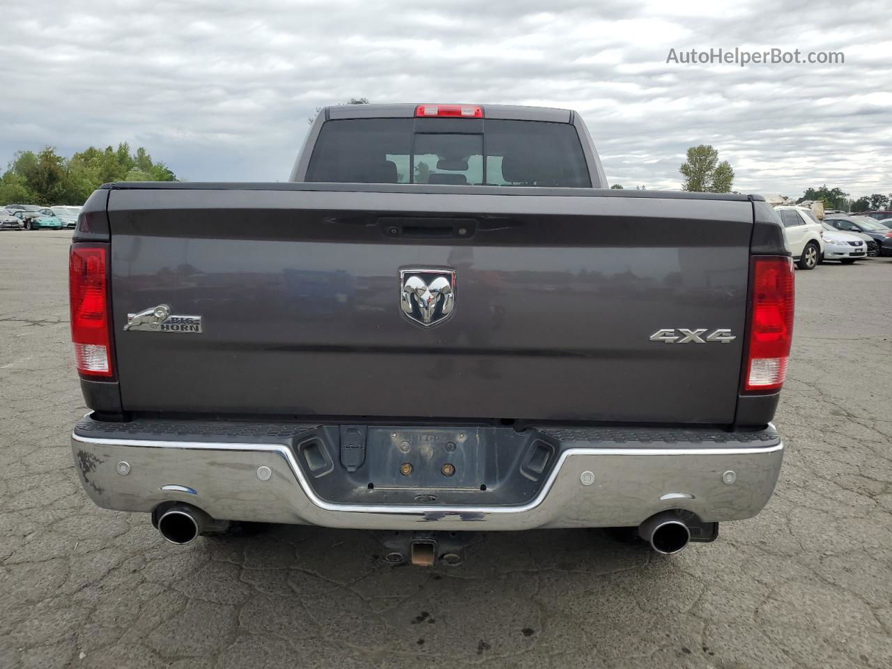 2015 Ram 1500 Slt Gray vin: 1C6RR7TMXFS513541