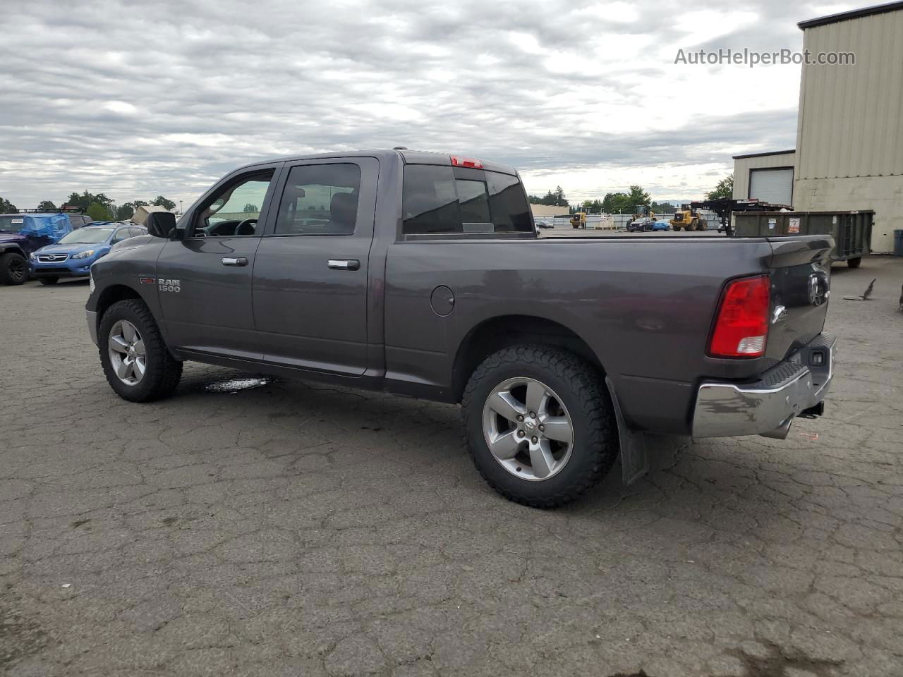 2015 Ram 1500 Slt Gray vin: 1C6RR7TMXFS513541