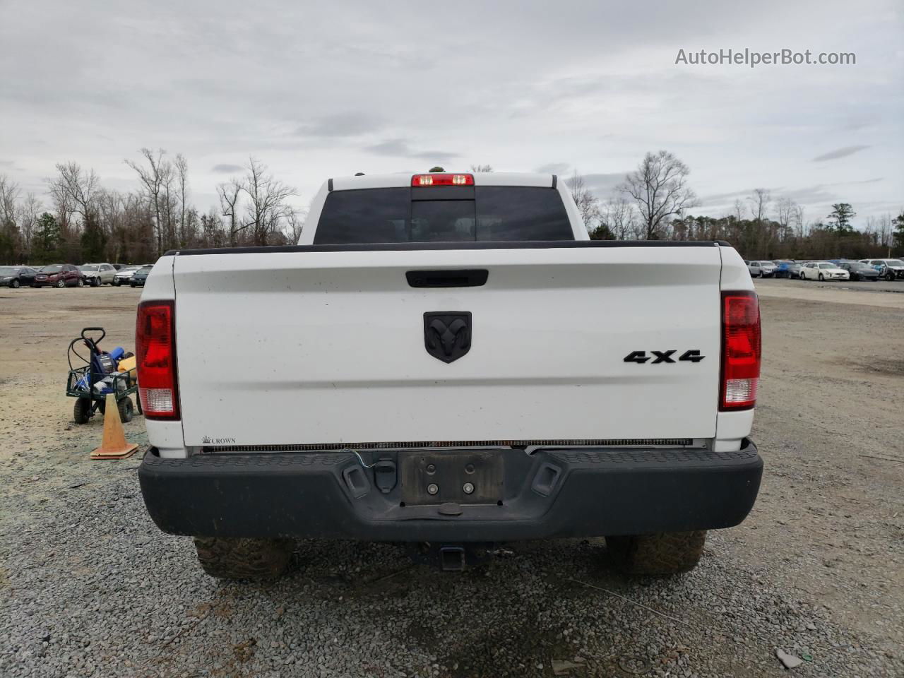 2019 Ram 1500 Classic Slt White vin: 1C6RR7TT0KS676846