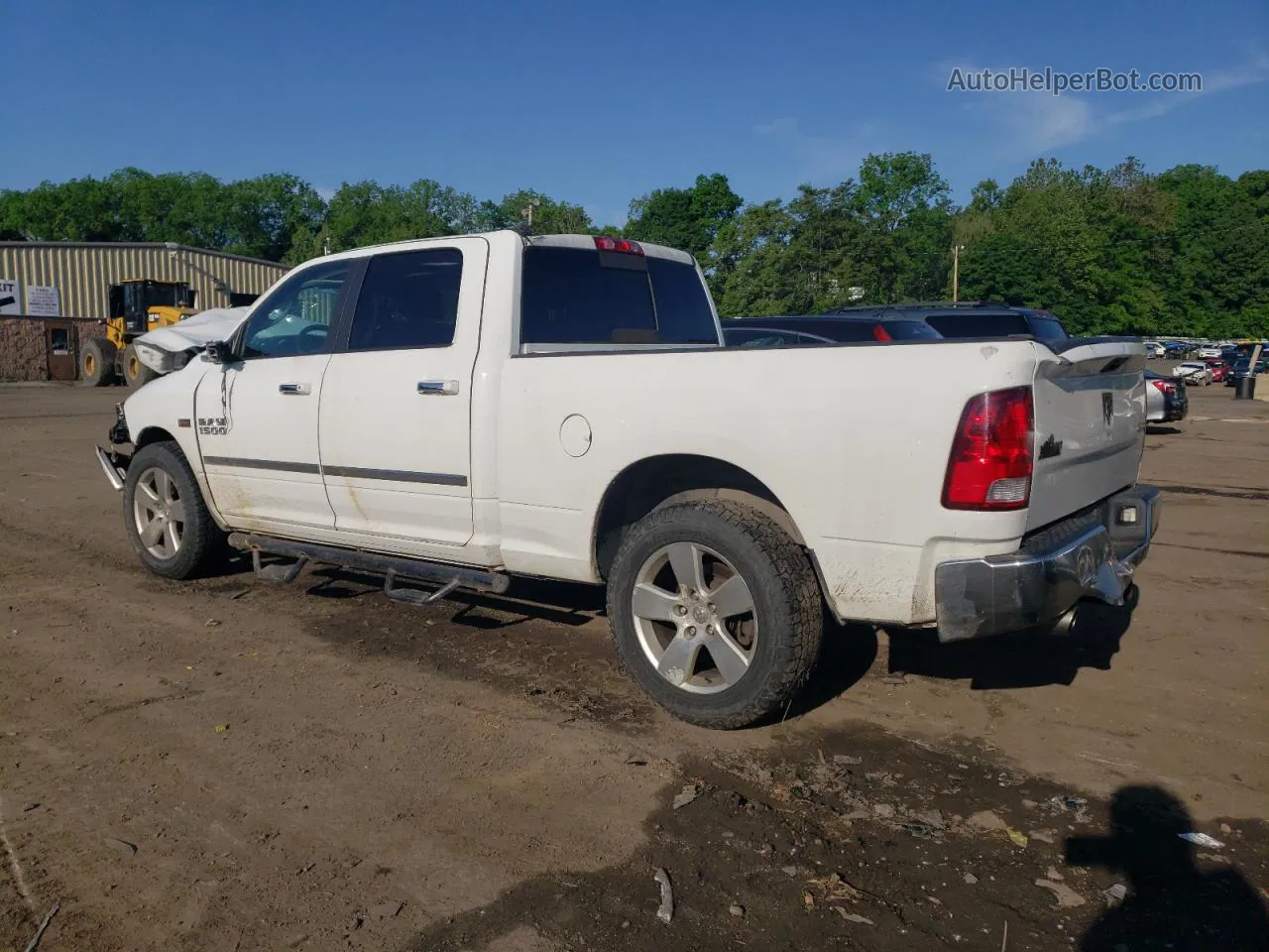 2015 Ram 1500 Slt White vin: 1C6RR7TT1FS636023