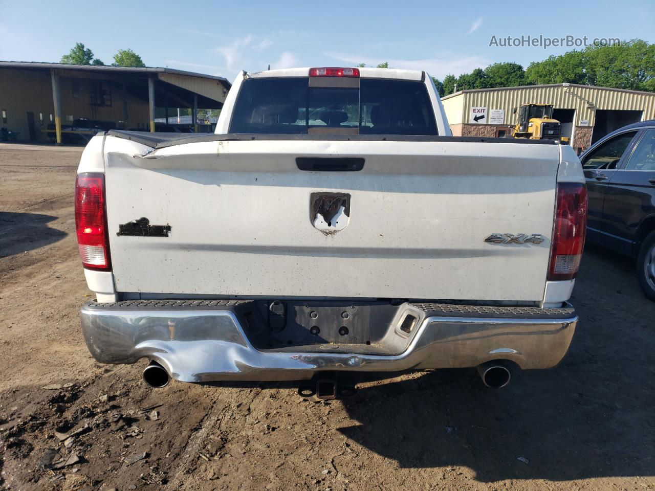 2015 Ram 1500 Slt White vin: 1C6RR7TT1FS636023