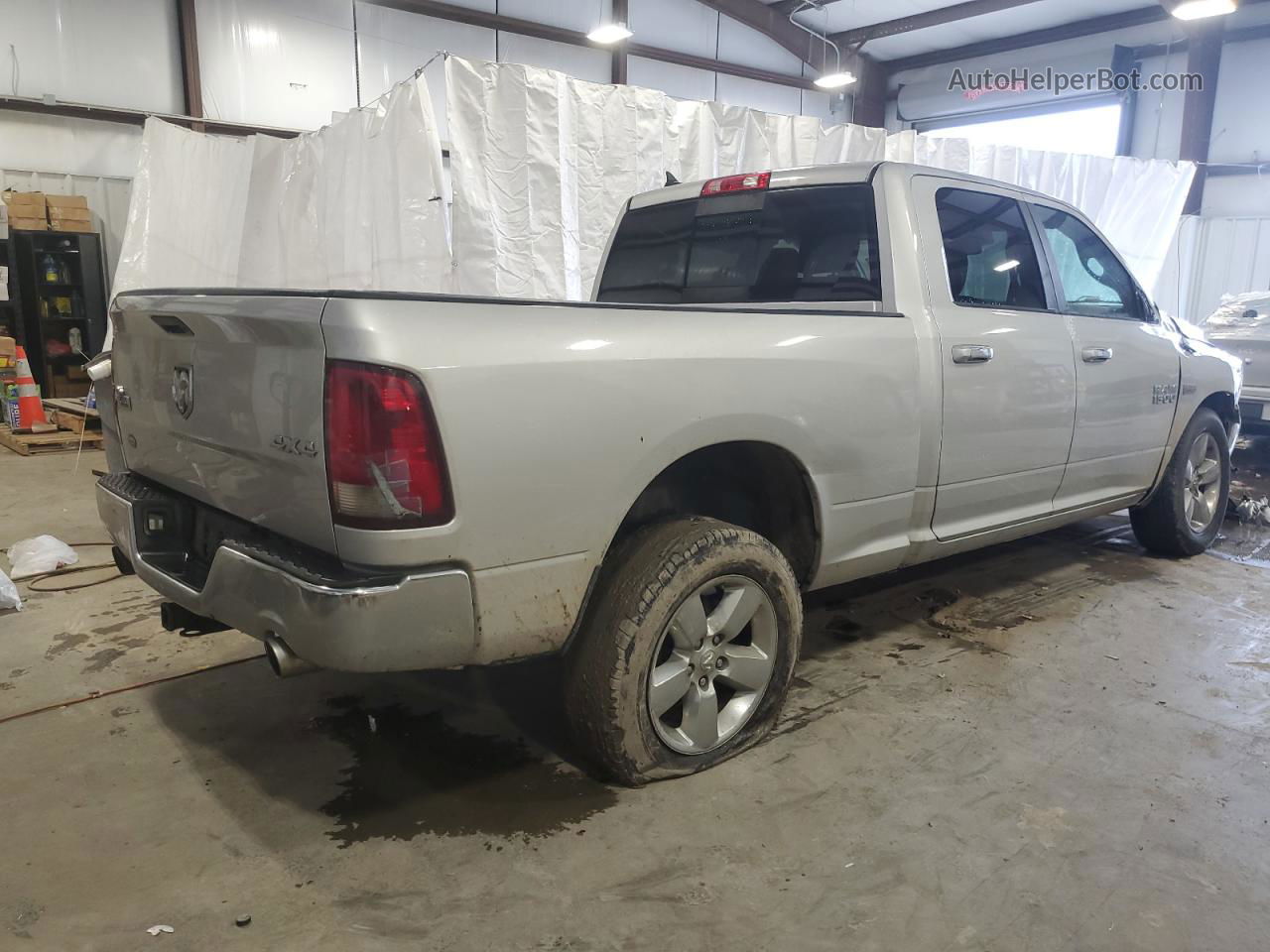 2015 Ram 1500 Slt Silver vin: 1C6RR7TT1FS766061