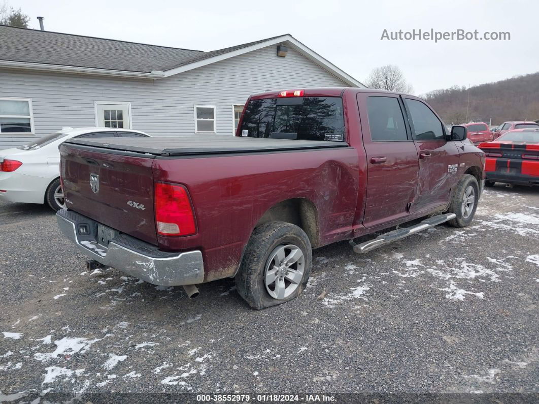 2020 Ram 1500 Classic Slt  4x4 6'4 Box Red vin: 1C6RR7TT1LS119588