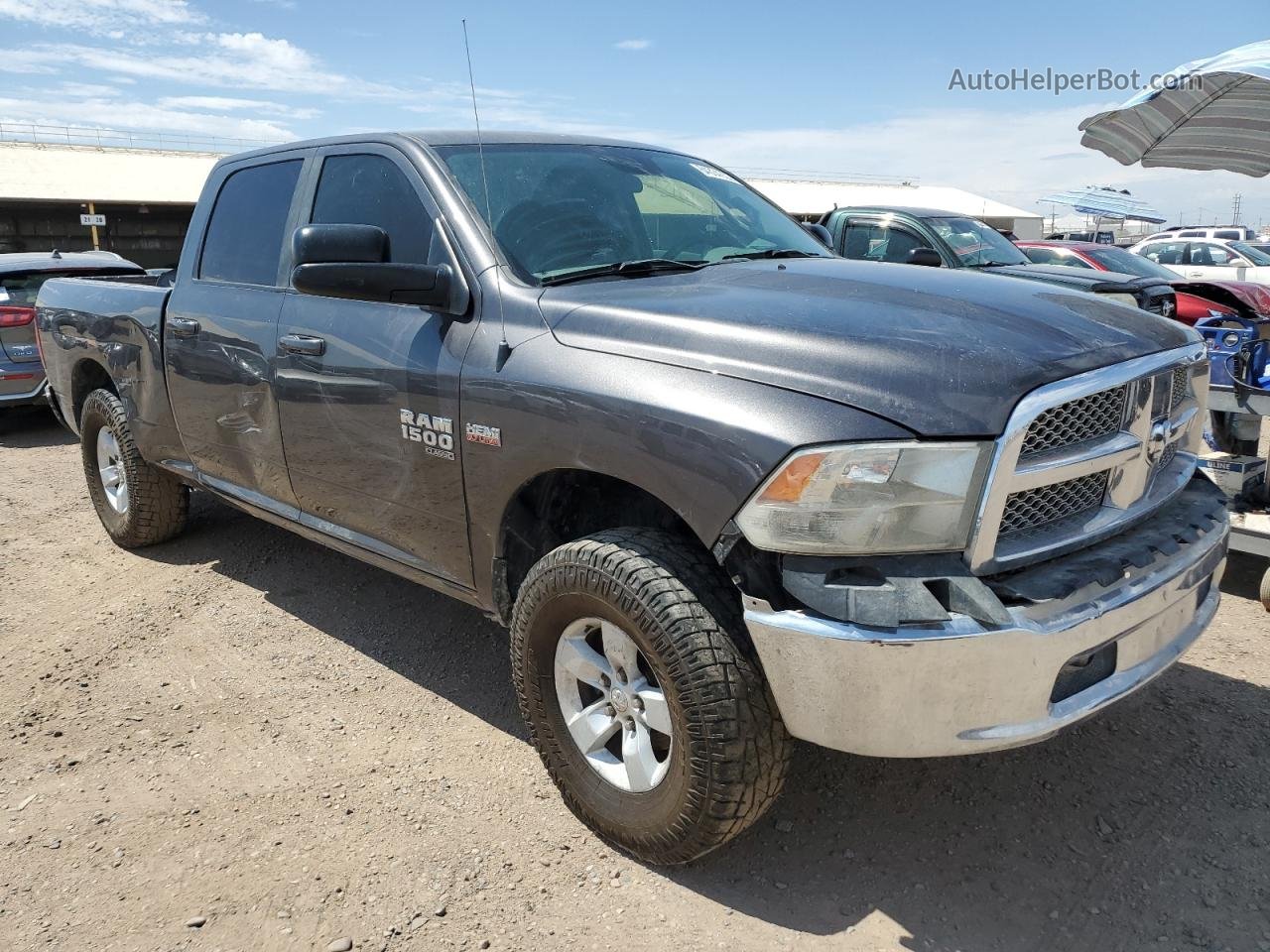 2020 Ram 1500 Classic Slt Gray vin: 1C6RR7TT3LS111816