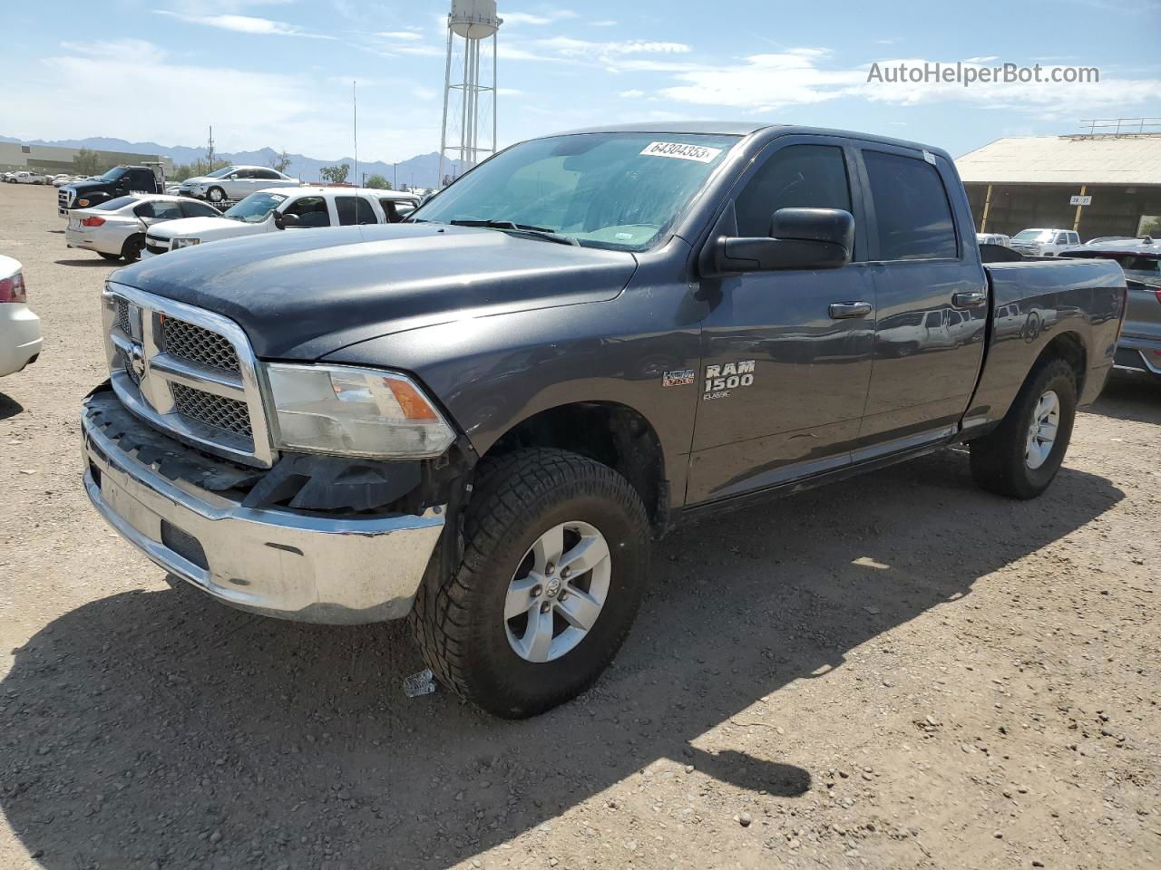 2020 Ram 1500 Classic Slt Серый vin: 1C6RR7TT3LS111816