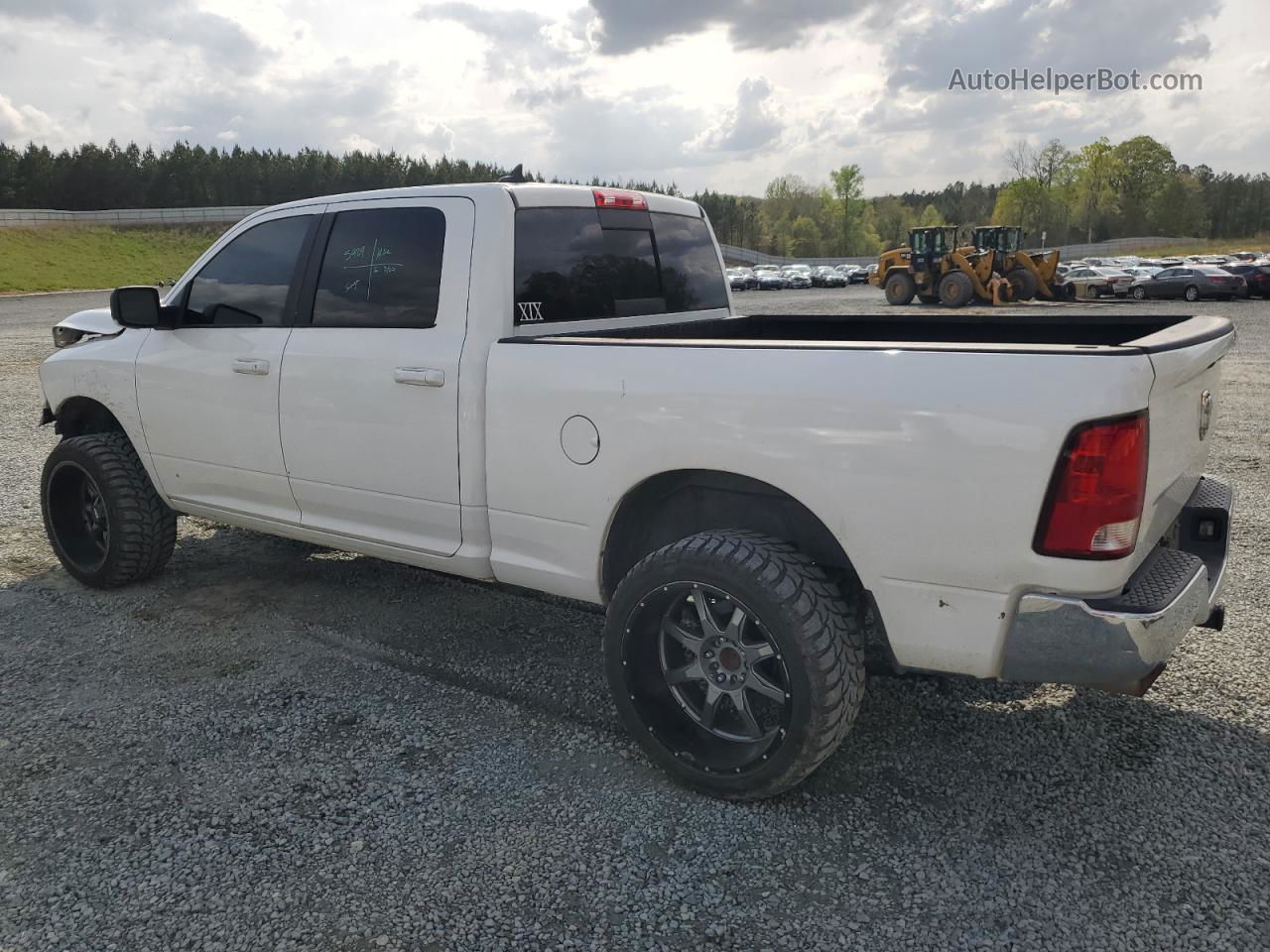 2019 Ram 1500 Classic Slt White vin: 1C6RR7TT4KS556161