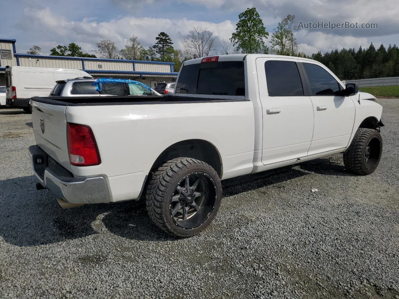 2019 Ram 1500 Classic Slt White vin: 1C6RR7TT4KS556161