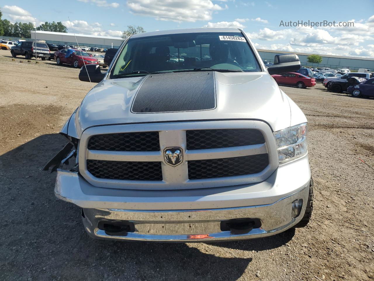 2015 Ram 1500 Slt Серебряный vin: 1C6RR7TT5FS649129