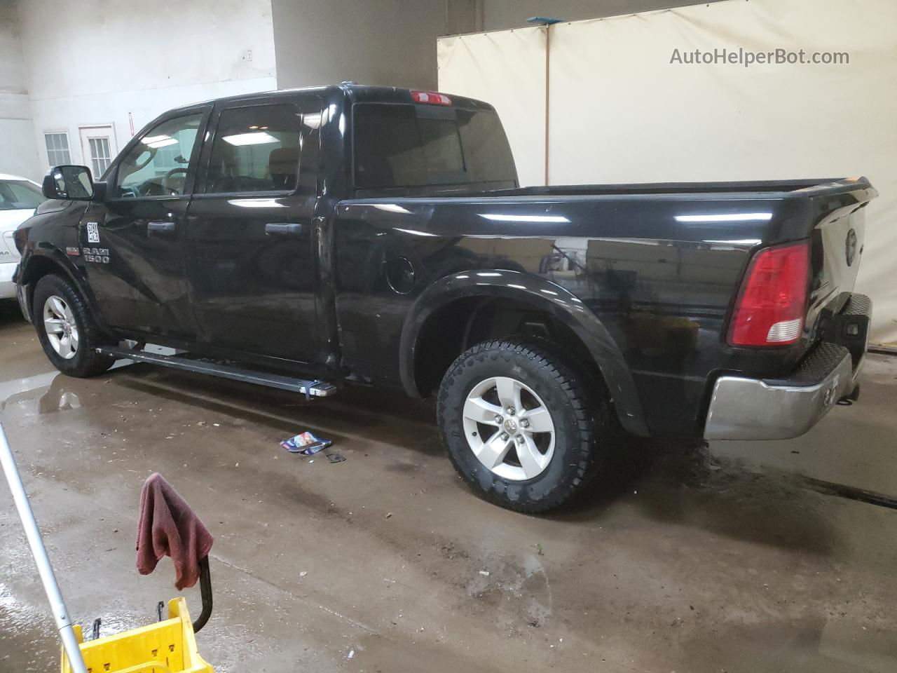 2014 Ram 1500 Slt Black vin: 1C6RR7TT6ES474436