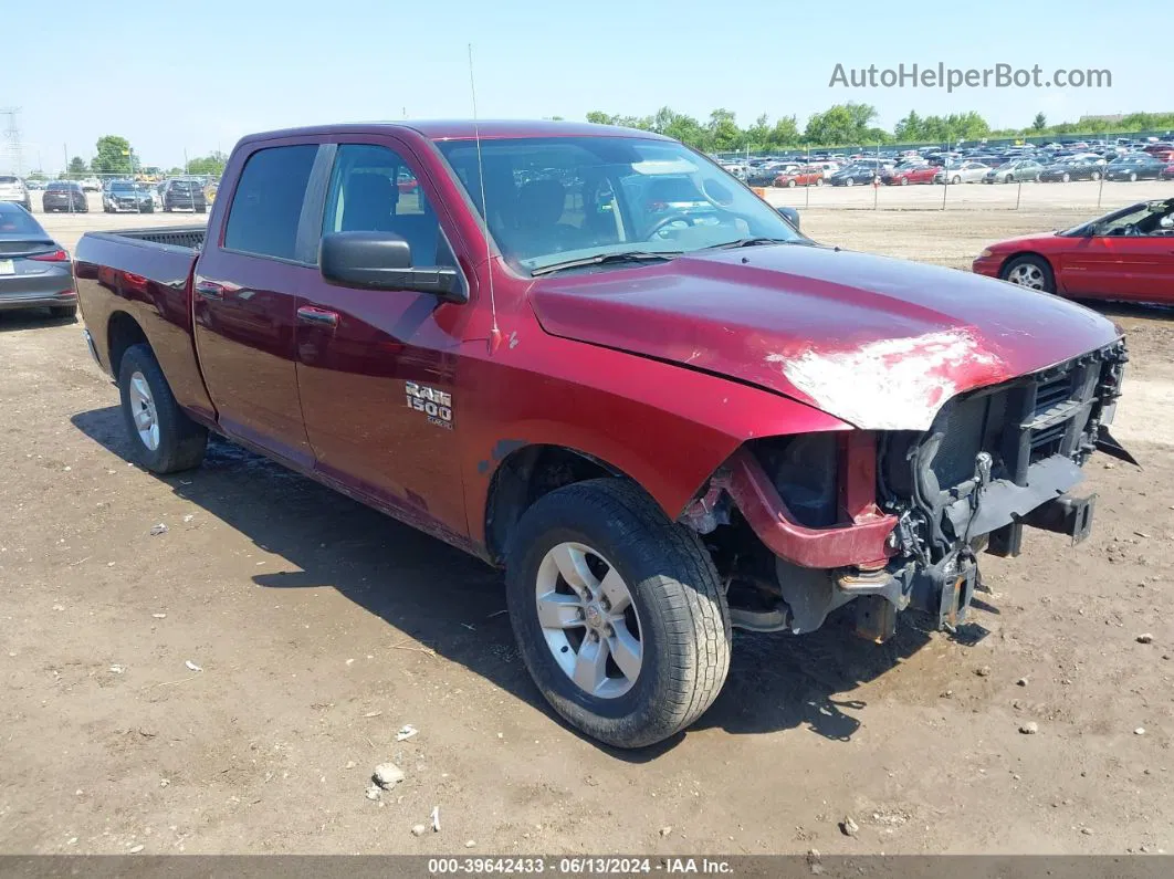 2020 Ram 1500 Classic Slt  4x4 6'4 Box Red vin: 1C6RR7TT6LS111955