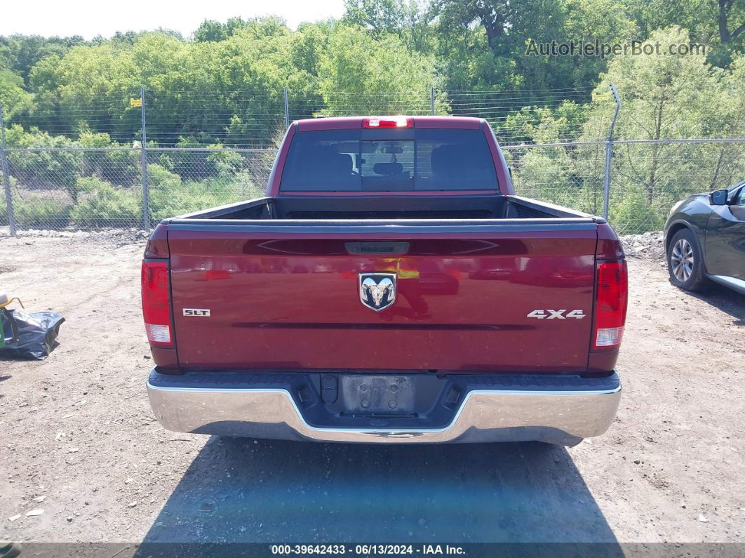 2020 Ram 1500 Classic Slt  4x4 6'4 Box Red vin: 1C6RR7TT6LS111955