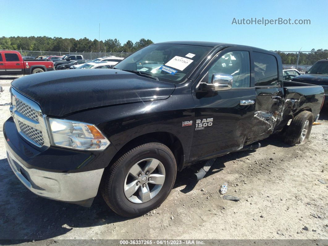 2020 Ram 1500 Classic Slt Black vin: 1C6RR7TT6LS119733