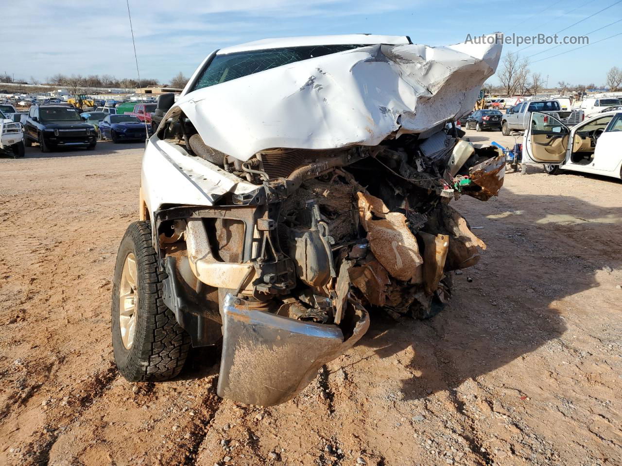 2019 Ram 1500 Classic Slt White vin: 1C6RR7TT8KS624932