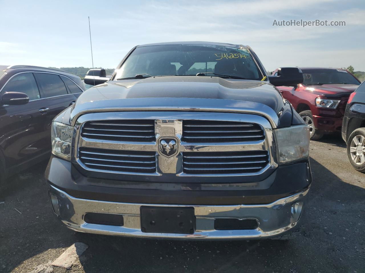 2014 Ram 1500 Slt Brown vin: 1C6RR7TT9ES257124