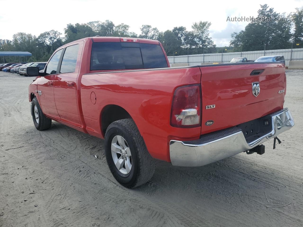 2019 Ram 1500 Classic Slt Red vin: 1C6RR7TT9KS636099