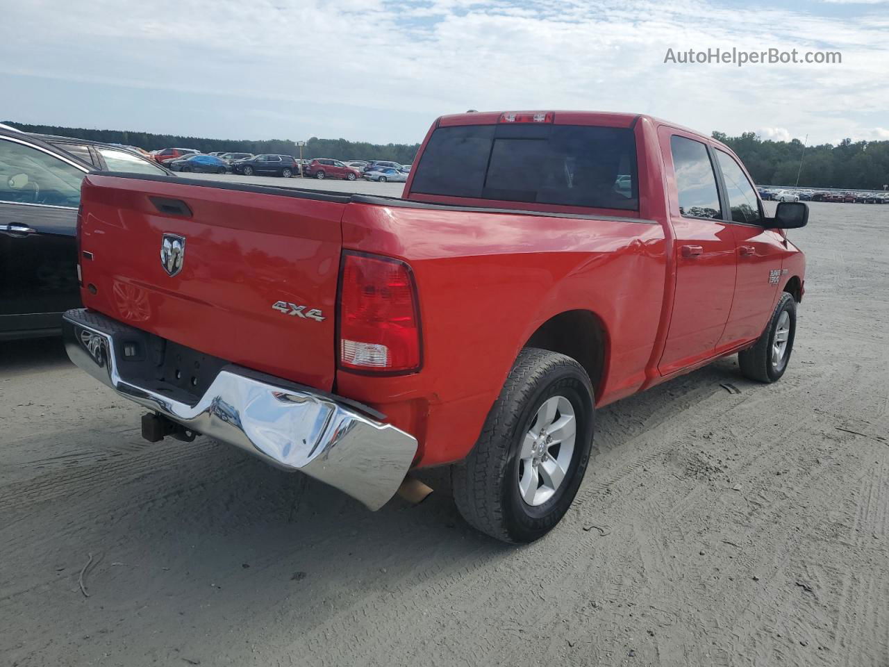 2019 Ram 1500 Classic Slt Red vin: 1C6RR7TT9KS636099