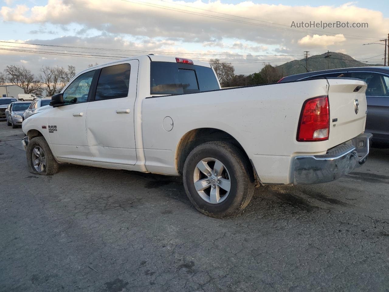 2020 Ram 1500 Classic Slt White vin: 1C6RR7TT9LS111870