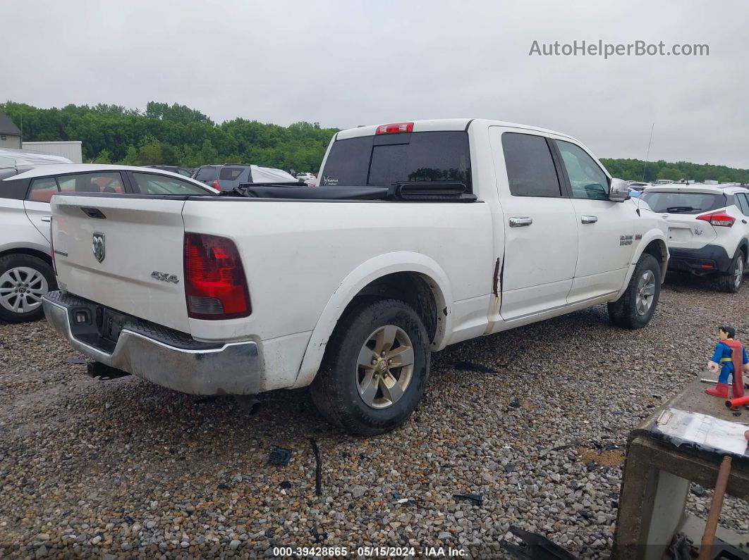 2015 Ram 1500 Slt White vin: 1C6RR7TTXFS687102