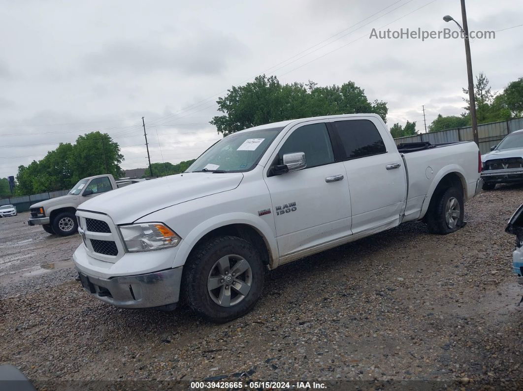 2015 Ram 1500 Slt White vin: 1C6RR7TTXFS687102