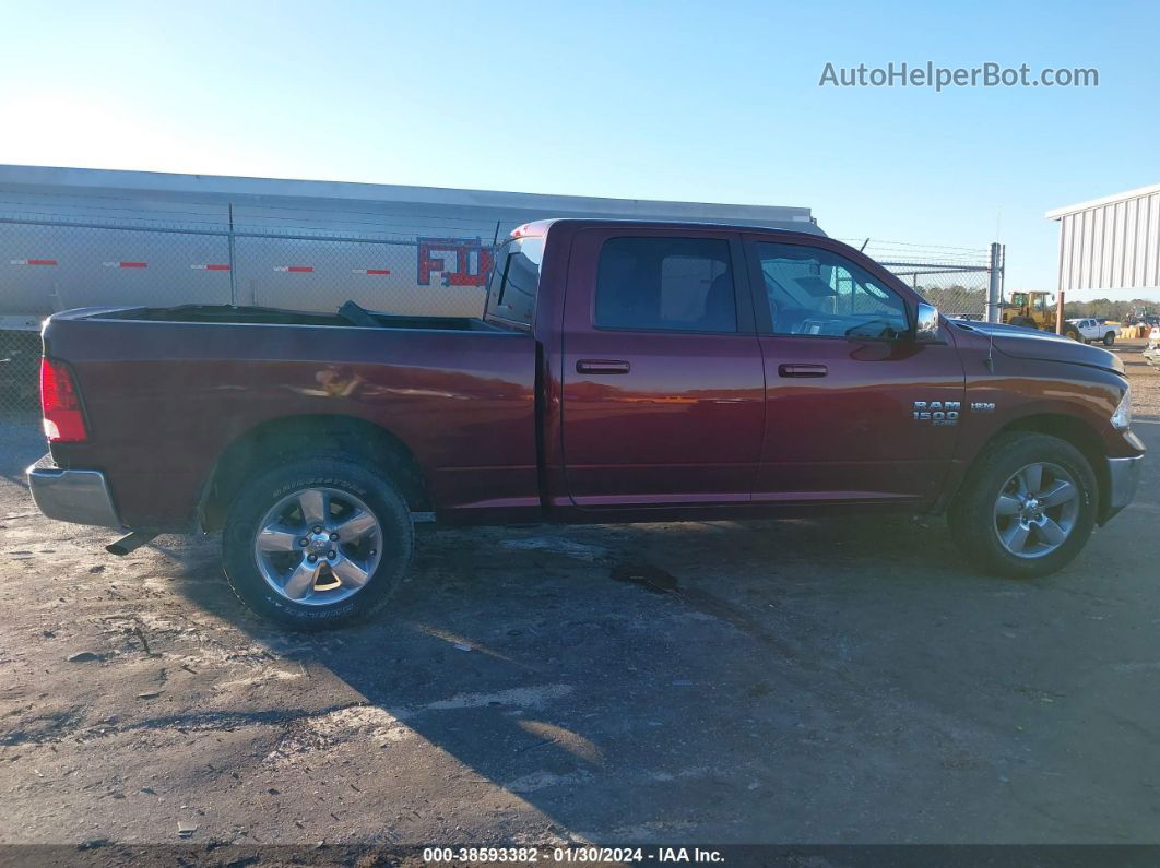 2020 Ram 1500 Classic Slt  4x4 6'4 Box Maroon vin: 1C6RR7TTXLS121906