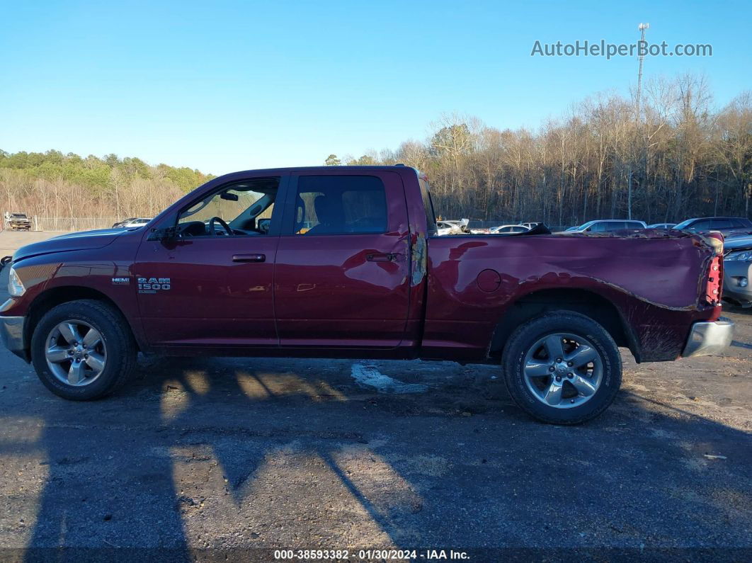 2020 Ram 1500 Classic Slt  4x4 6'4 Box Maroon vin: 1C6RR7TTXLS121906