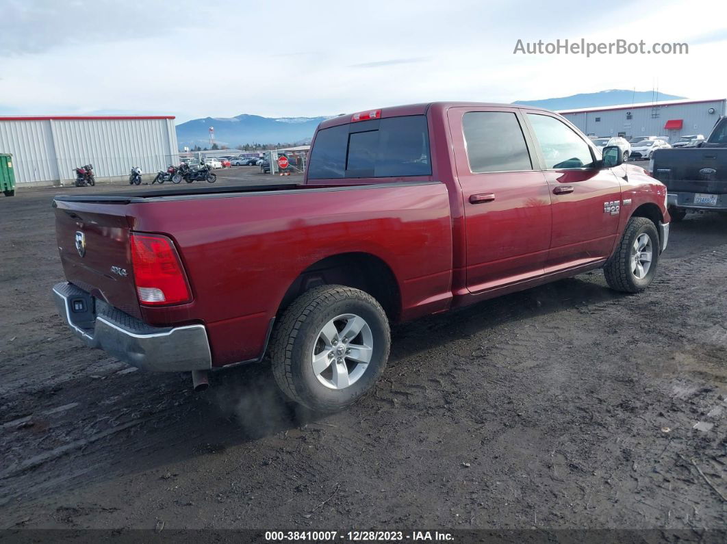 2020 Ram 1500 Classic Slt  4x4 6'4 Box Red vin: 1C6RR7TTXLS129763