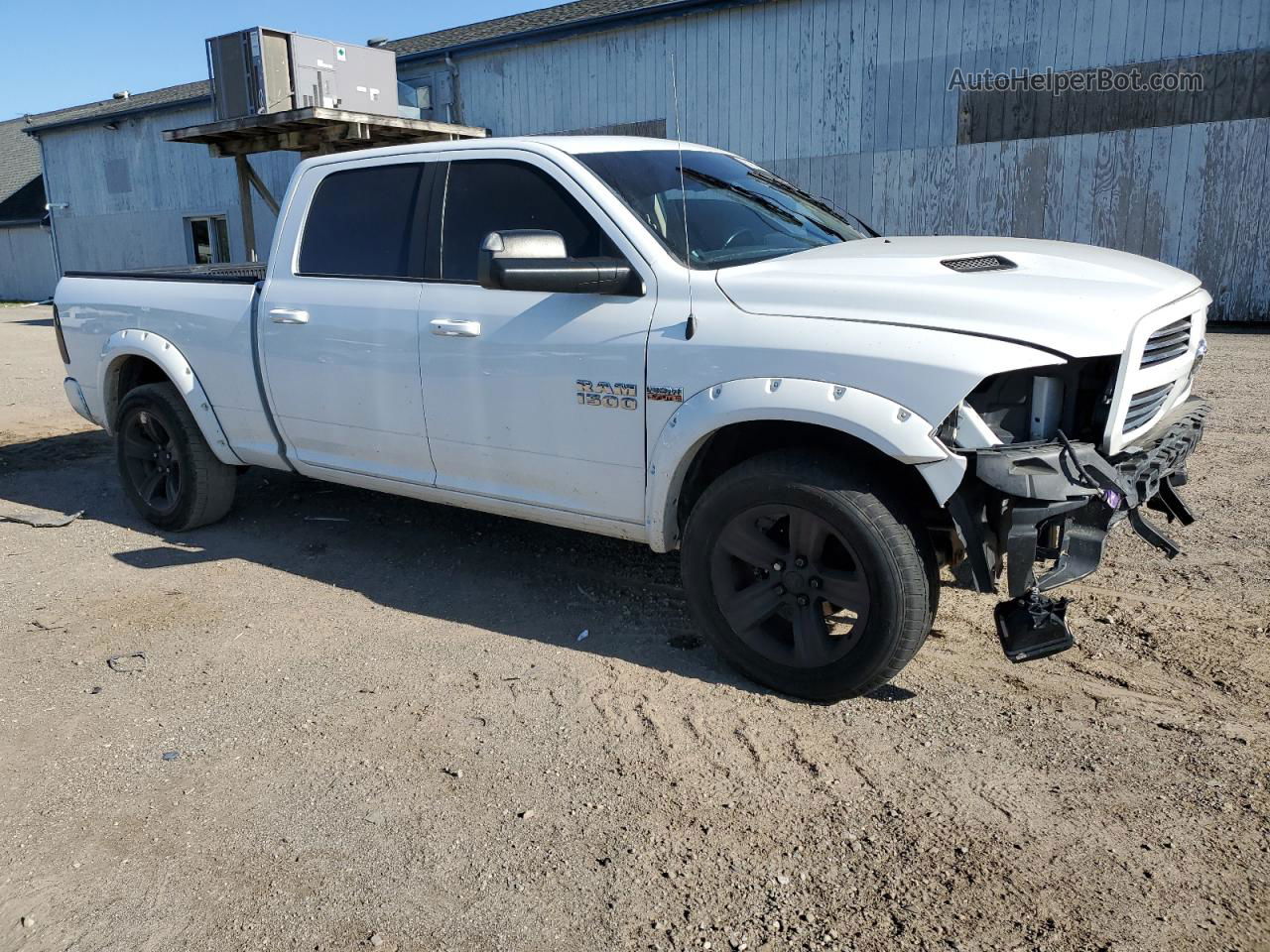 2015 Ram 1500 Sport White vin: 1C6RR7UT5FS682646