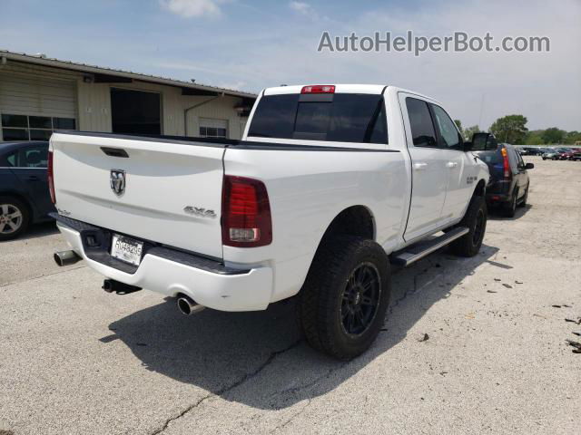 2015 Ram 1500 Sport White vin: 1C6RR7UT7FS684530