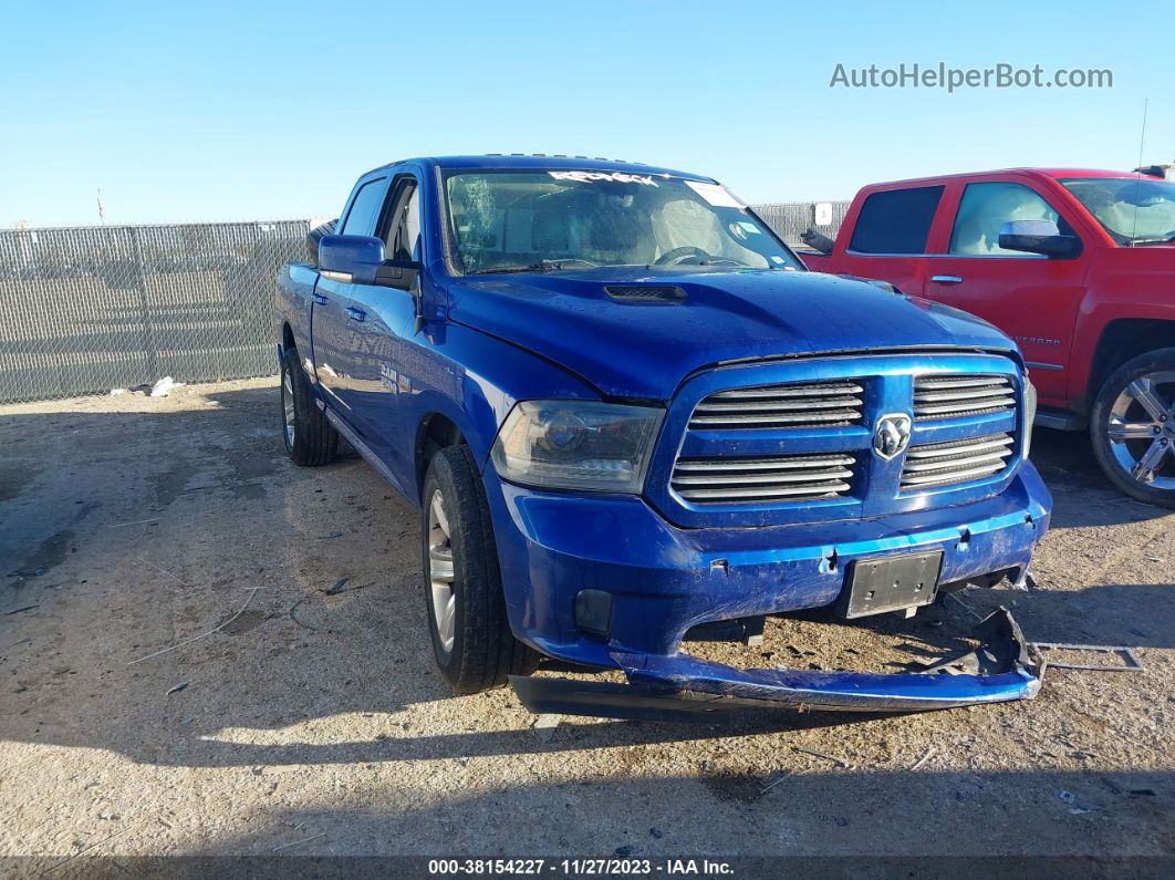 2015 Ram 1500 Sport Blue vin: 1C6RR7UT8FS556779