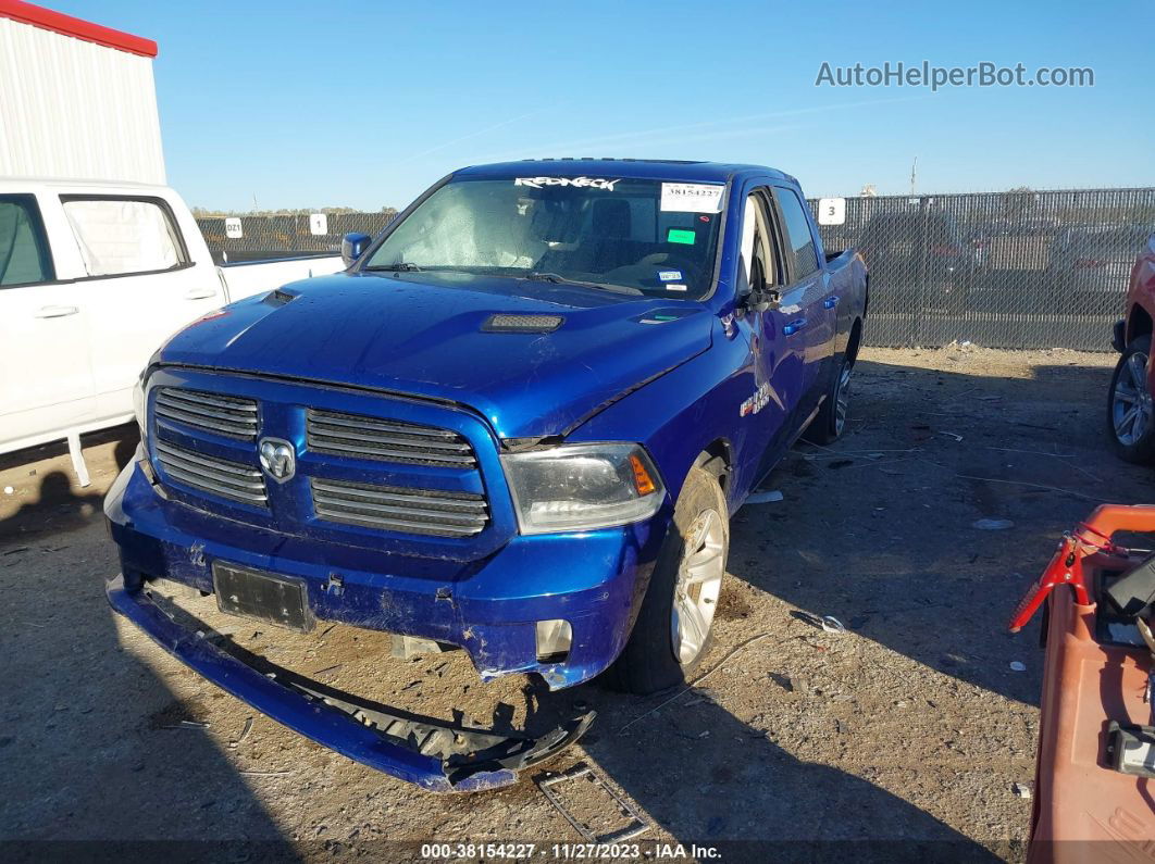 2015 Ram 1500 Sport Blue vin: 1C6RR7UT8FS556779