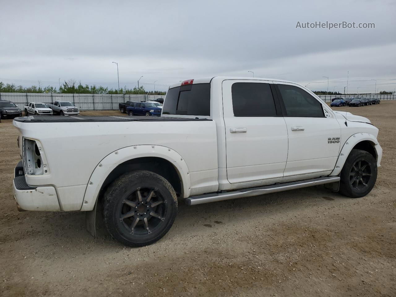 2014 Ram 1500 Sport Белый vin: 1C6RR7UT9ES443048