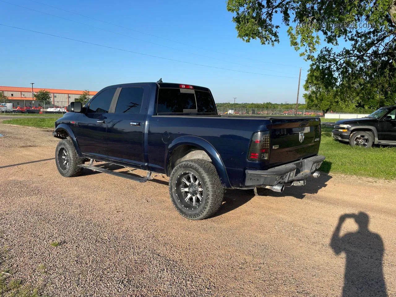 2014 Ram 1500 Laramie Синий vin: 1C6RR7VM7ES371399