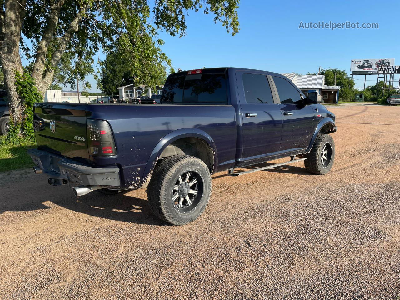 2014 Ram 1500 Laramie Синий vin: 1C6RR7VM7ES371399