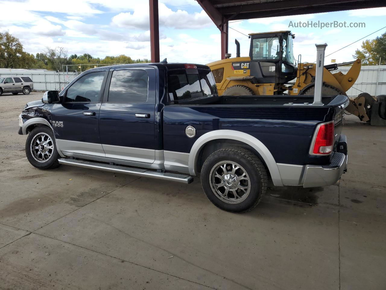 2014 Ram 1500 Laramie Blue vin: 1C6RR7VT5ES335198