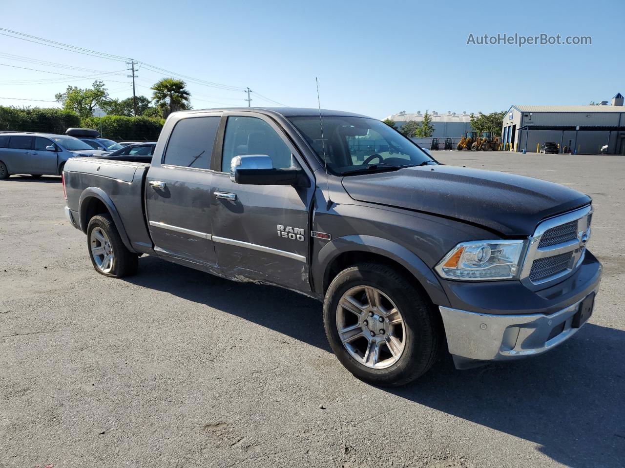 2015 Ram 1500 Longhorn Угольный vin: 1C6RR7WM7FS737880