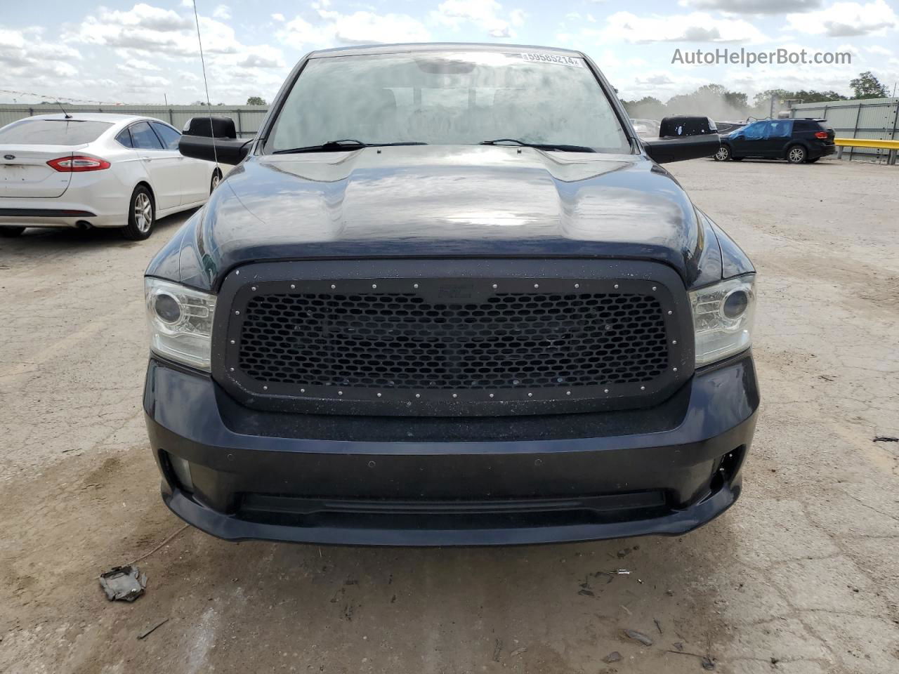 2014 Ram 1500 Longhorn Black vin: 1C6RR7WM8ES300694