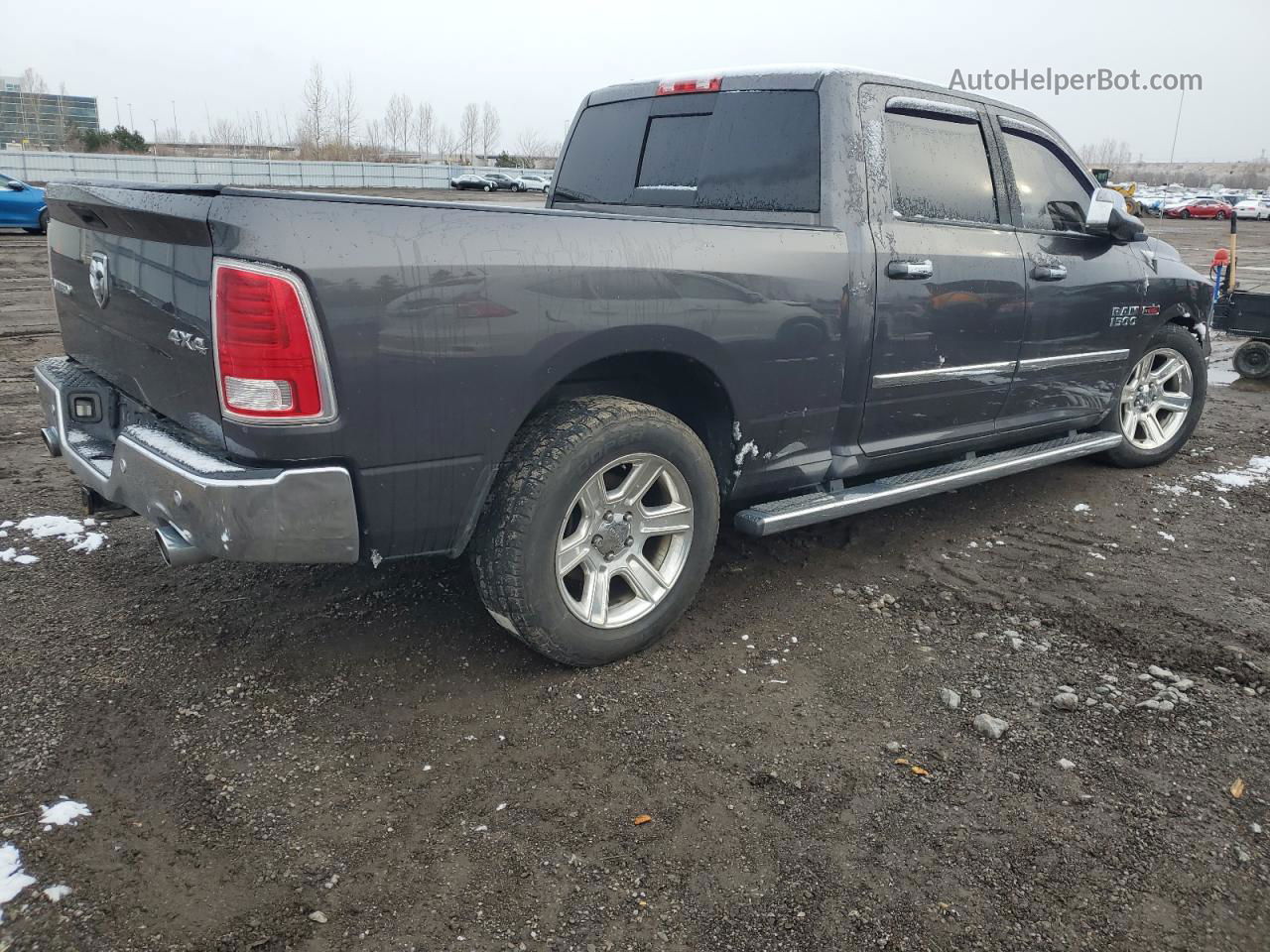 2014 Ram 1500 Longhorn Серый vin: 1C6RR7WMXES443128