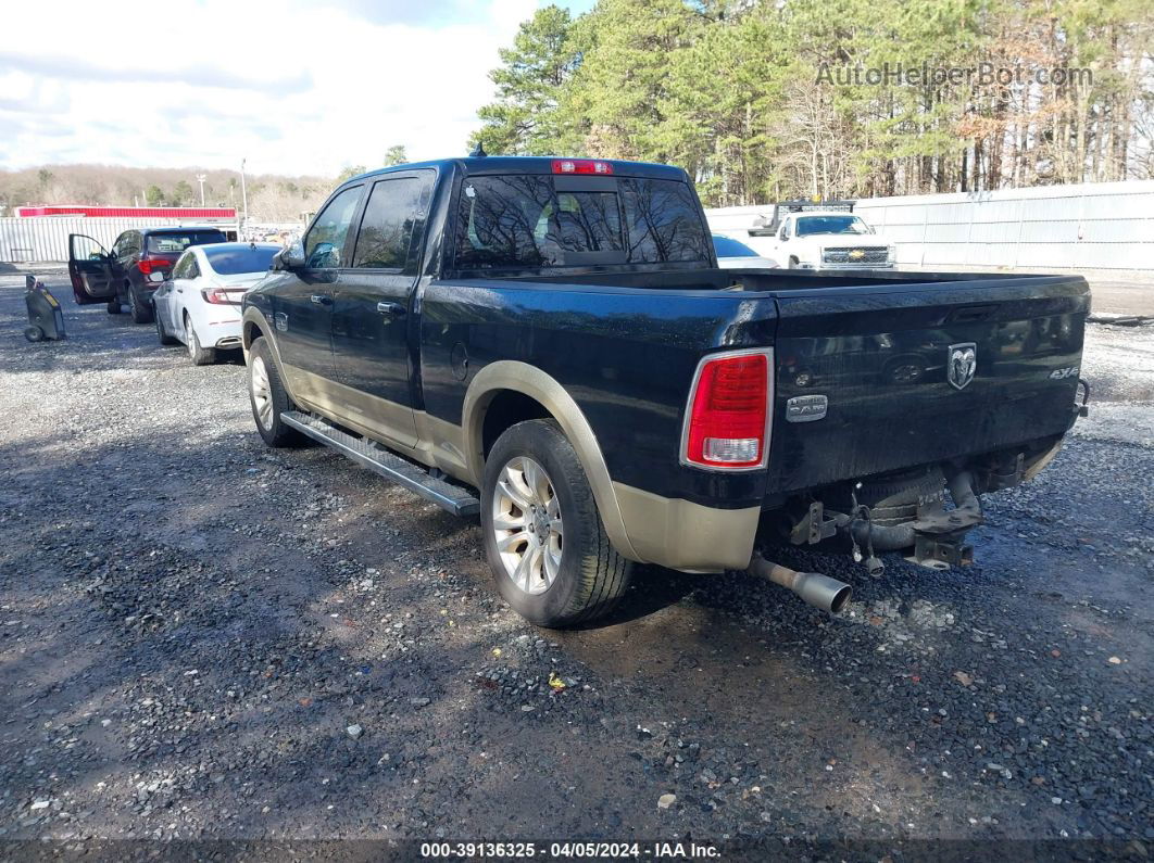 2014 Ram 1500 Longhorn Черный vin: 1C6RR7WT9ES201034