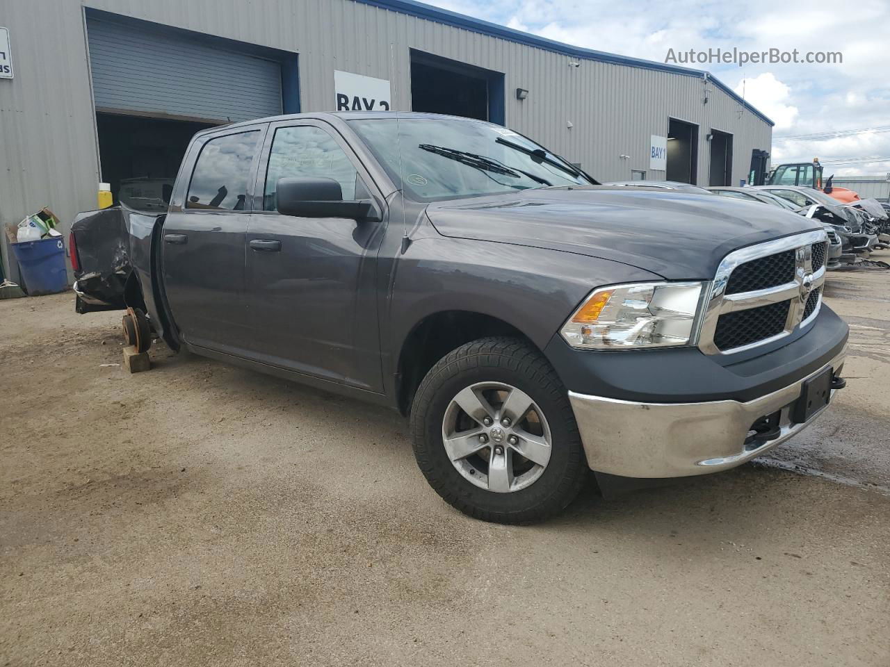 2014 Ram 1500 Ssv Серый vin: 1C6RR7XT4ES276559