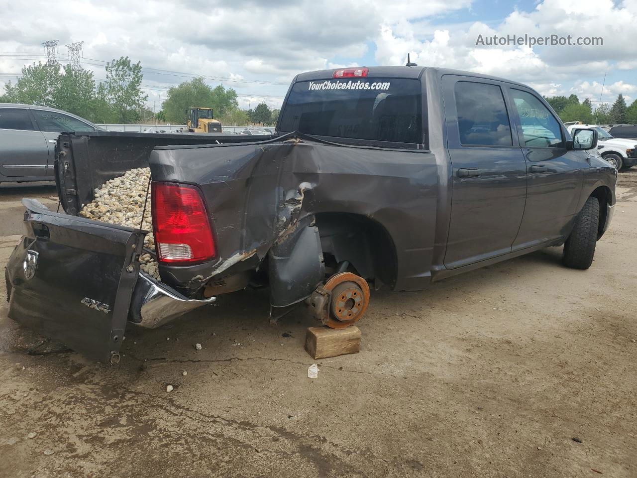 2014 Ram 1500 Ssv Gray vin: 1C6RR7XT4ES276559