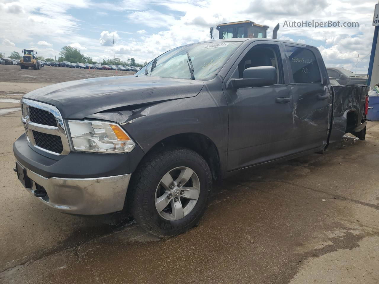 2014 Ram 1500 Ssv Серый vin: 1C6RR7XT4ES276559